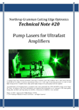 Technical Note #20: Pump Lasers for Ultrafast Amplifiers